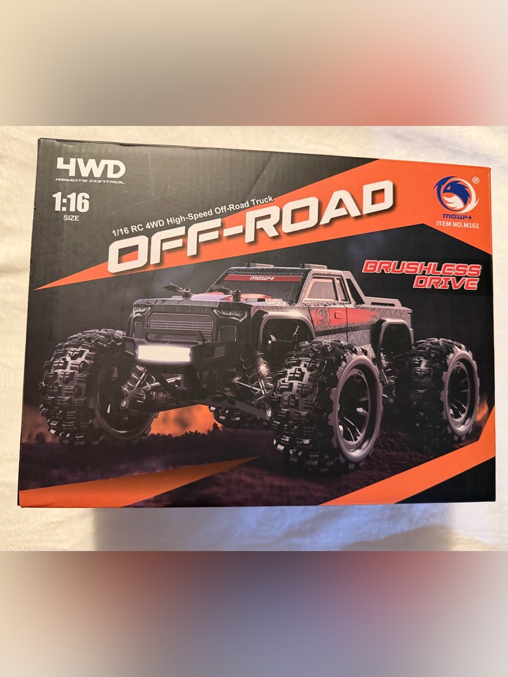 1/16 Brushless Off-Road RC 4X4 Truck